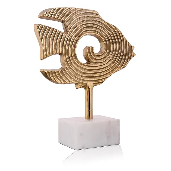 Fisch Kreative Metallkunst Dekorative Skulptur