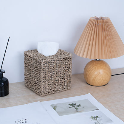 Handgewebte Seegras-Tissuebox