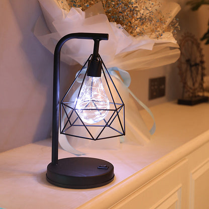 LED-Tischlampe aus Eisen